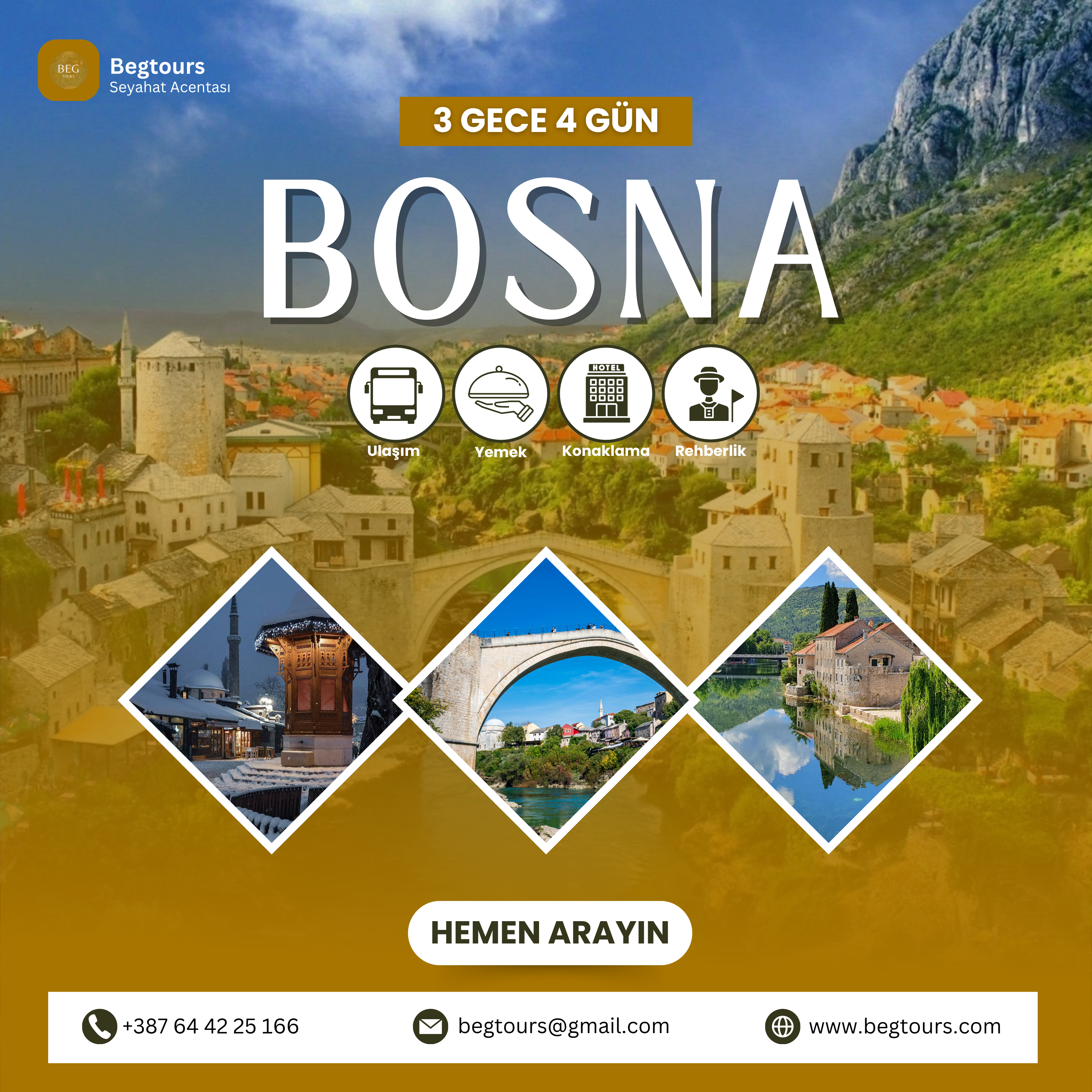 Bosna Hersek Turları